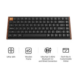 Teclado mecânico personalizado sem fio Keychron K3 Max QMK/VIA