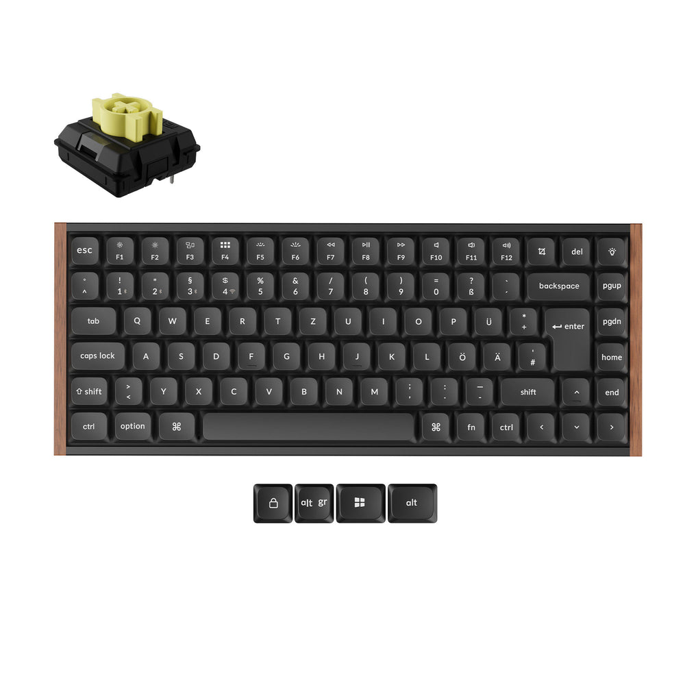Keychron K3 Ultra 8K Wireless Custom Mechanical Keyboard ISO Layout Collection