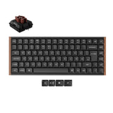 Teclado mecânico personalizado sem fio Keychron K3 Max QMK/VIA