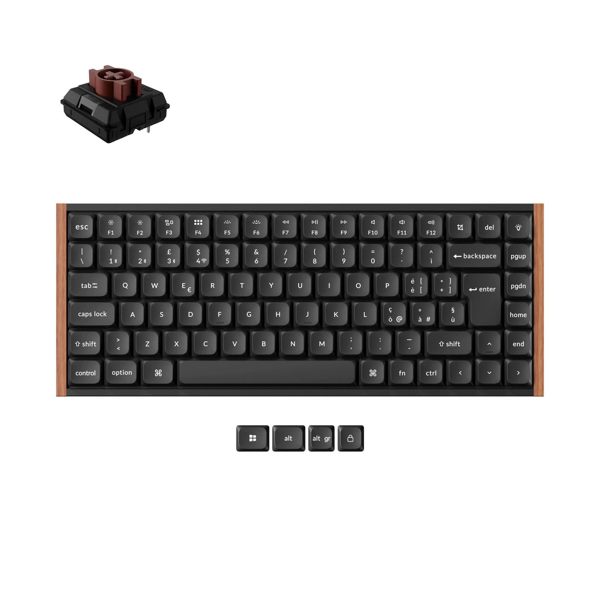 Keychron K3 Ultra 8K Wireless Custom Mechanical Keyboard ISO Layout Collection