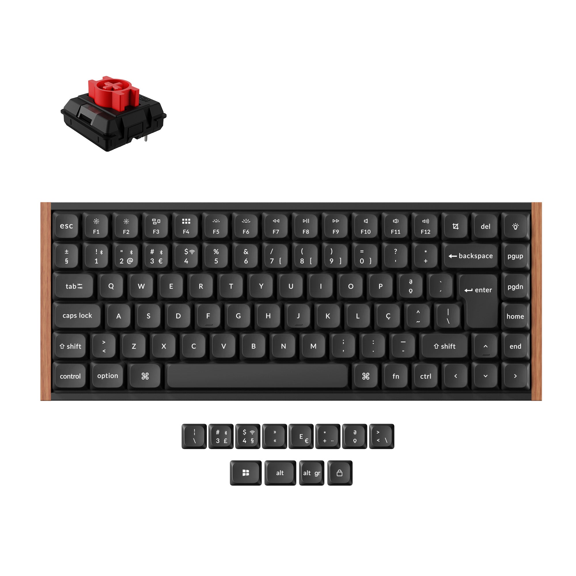 Keychron K3 Ultra 8K Wireless Custom Mechanical Keyboard ISO Layout Collection