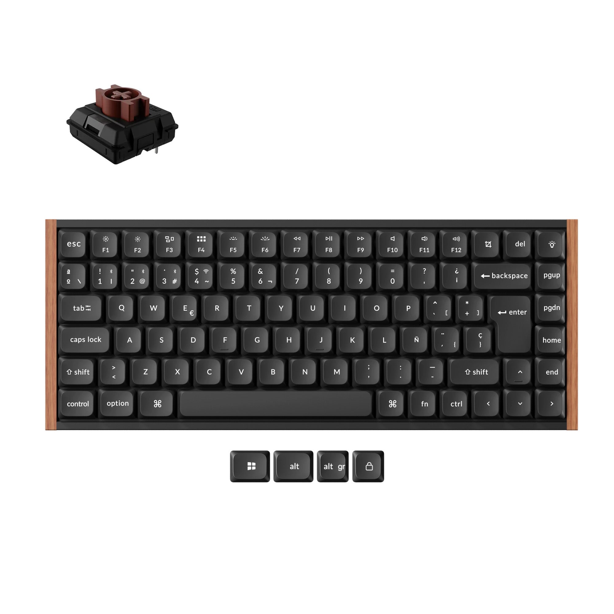 Keychron K3 Ultra 8K Wireless Custom Mechanical Keyboard ISO Layout Collection
