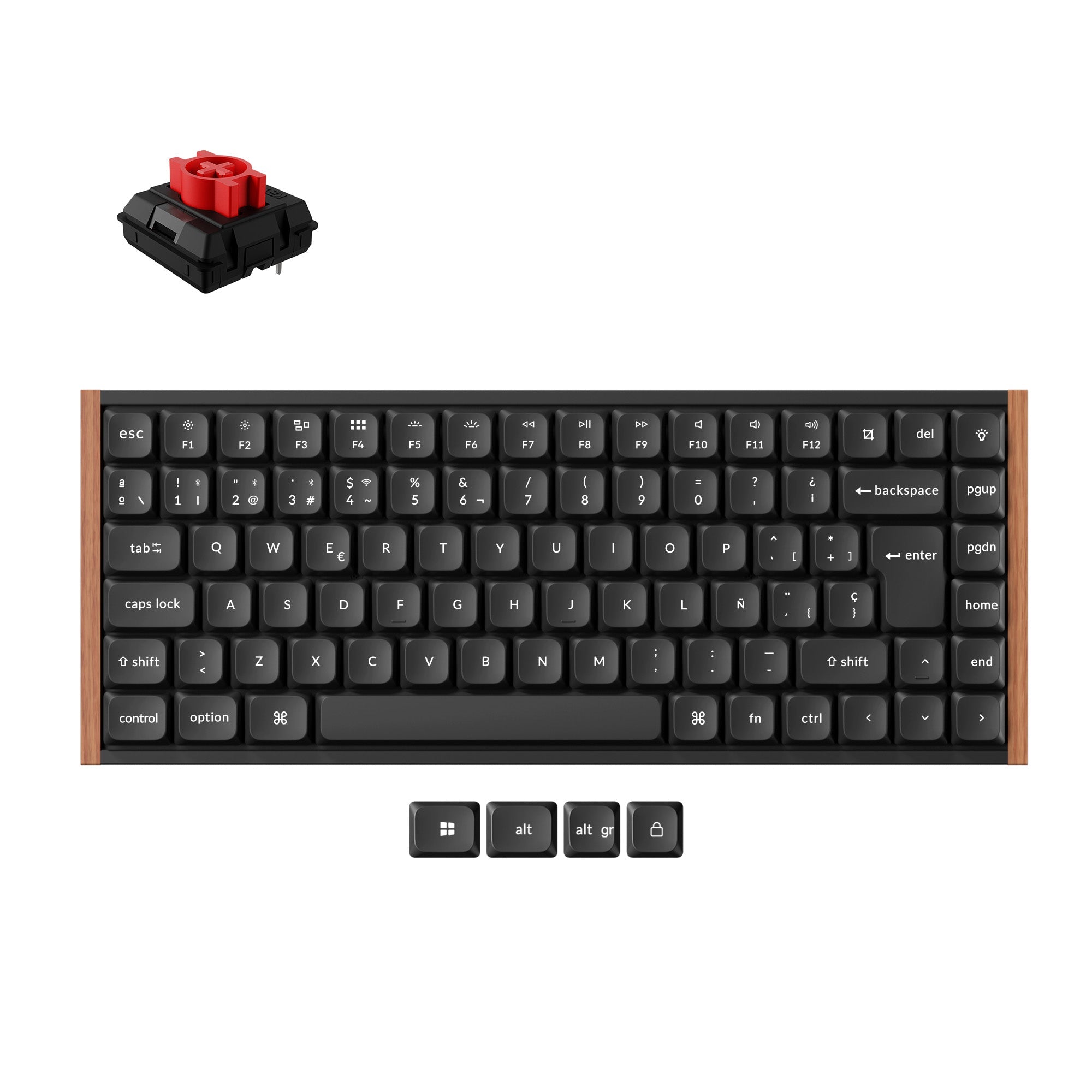 Keychron K3 Ultra 8K Wireless Custom Mechanical Keyboard ISO Layout Collection