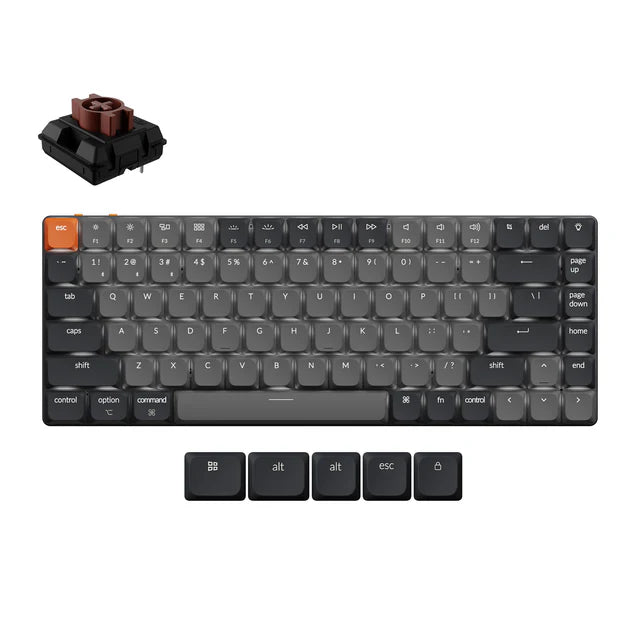 Keychron K3 QMK Wireless Mechanical Keyboard (ISO Layout) - Version 3