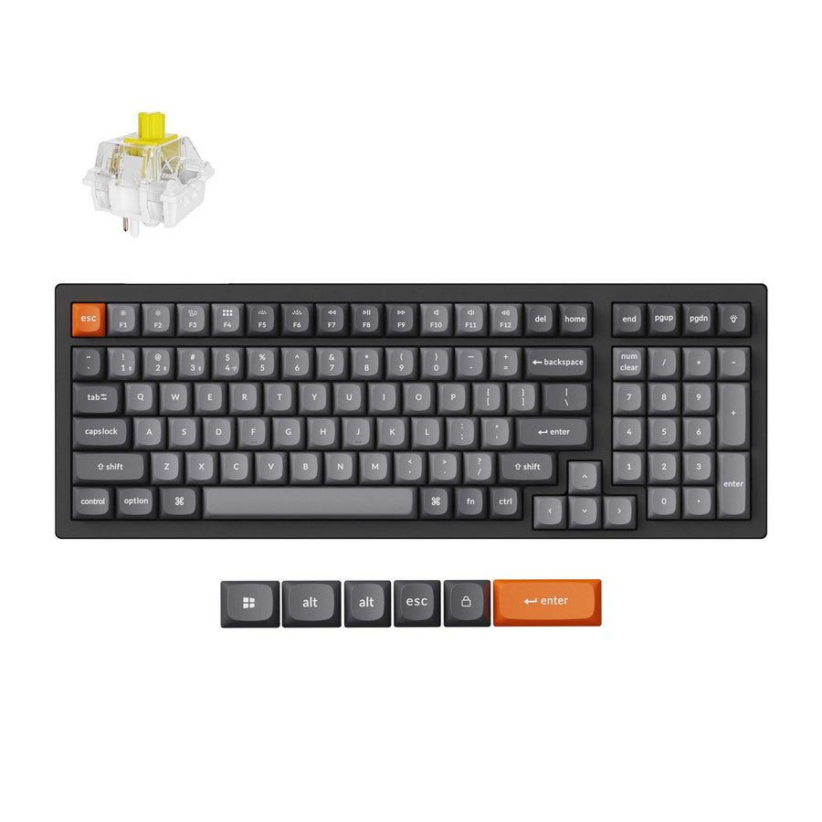 Keychron K4 Max QMK Wireless Mechanical Keyboard