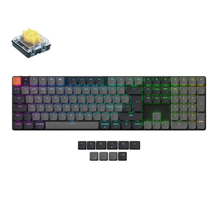 Keychron K5 QMK Wireless Mechanical Keyboard (ISO Layout) - Version 2