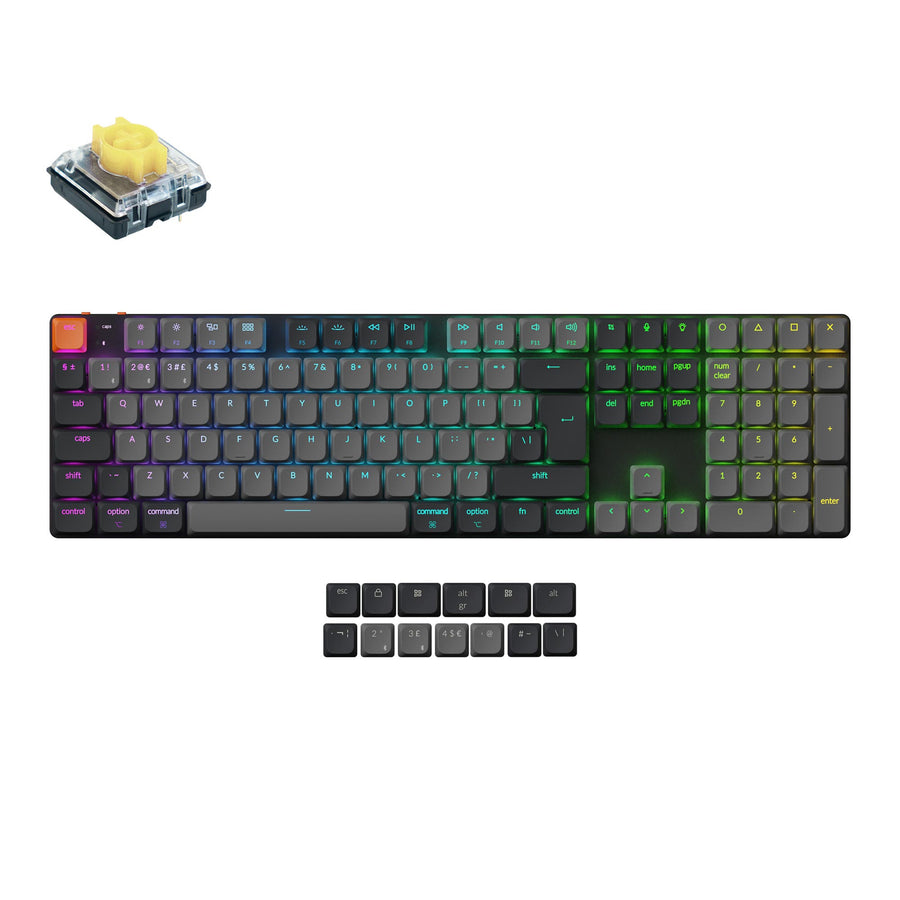 Keychron K5 QMK Wireless Mechanical Keyboard (ISO Layout) - Version 2