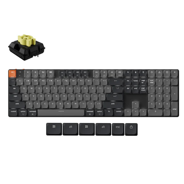 Keychron K5 QMK Wireless Mechanical Keyboard (ISO Layout) - Version 2