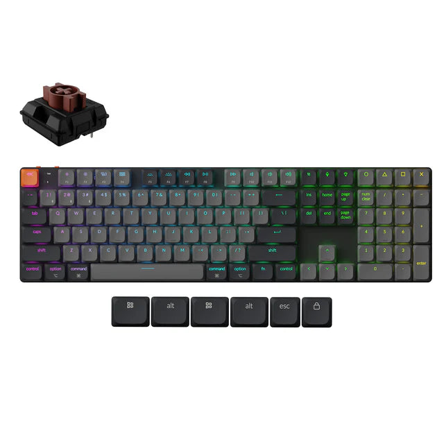 Keychron K5 QMK Wireless Mechanical Keyboard (ISO Layout) - Version 2