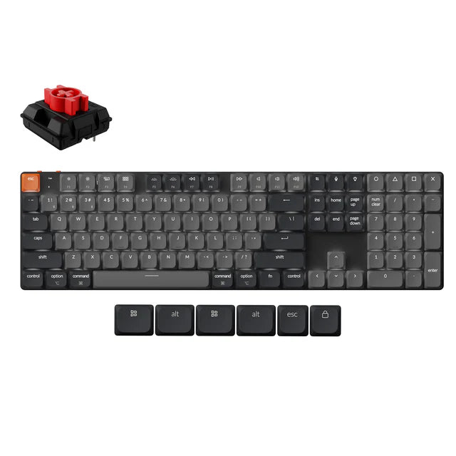 Keychron K5 QMK Wireless Mechanical Keyboard (ISO Layout) - Version 2