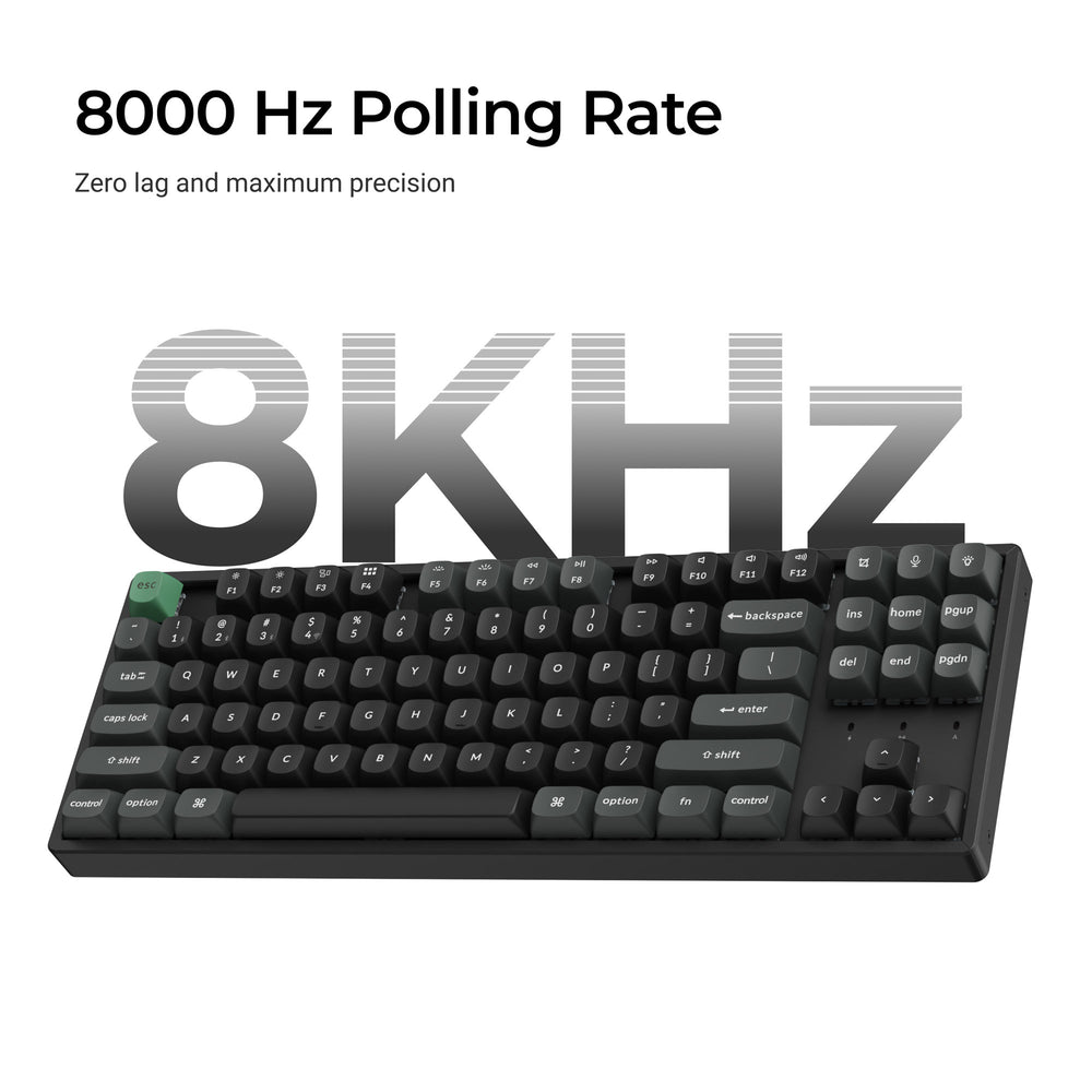Keychron K8 Ultra 8K Wireless Custom Mechanical Keyboard ISO Layout Collection