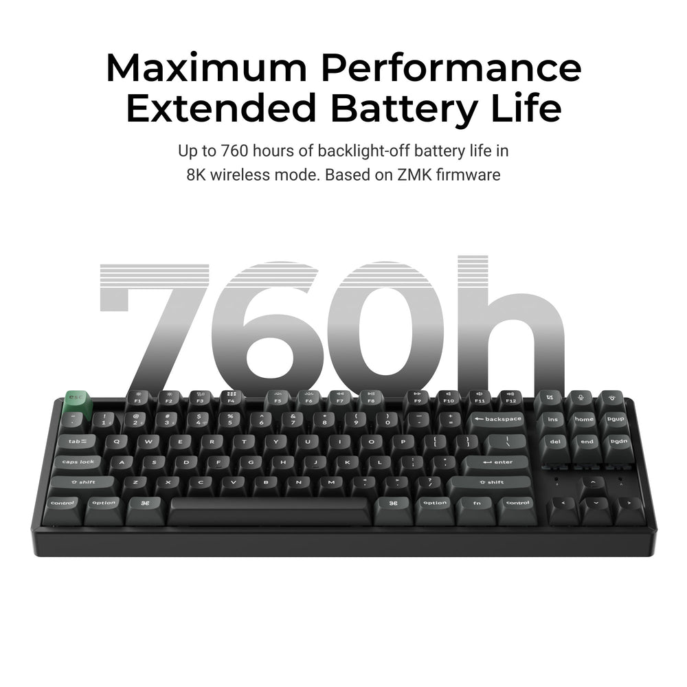 Keychron K8 Ultra 8K Wireless Custom Mechanical Keyboard ISO Layout Collection