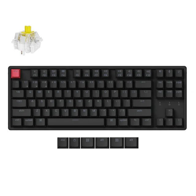 Keychron K8 QMK Wireless Mechanical Keyboard (Version 2) (US ANSI Layout)