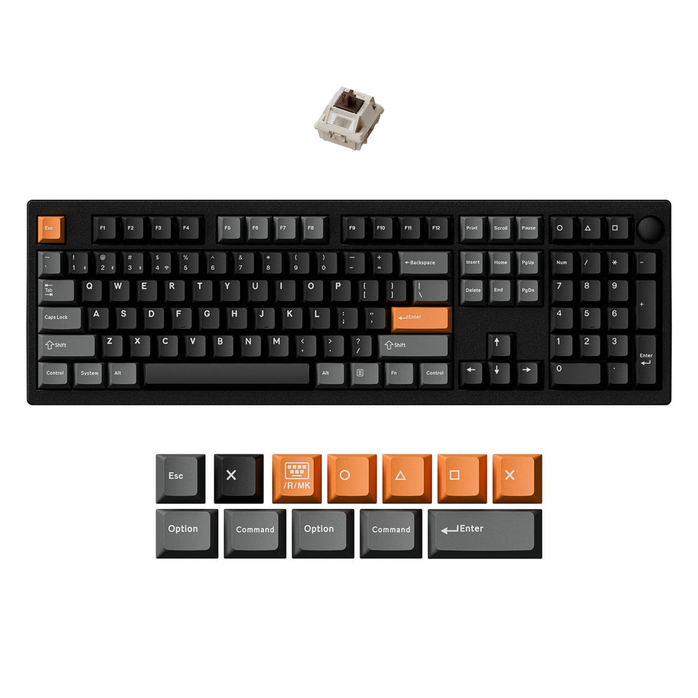 Keychron P6 Ultra 8K Wireless Custom Mechanical Keyboard (US ANSI Layout)