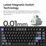 Keychron Q1 HE 8K Magnetic Switch Wired Keyboard (ISO layout)