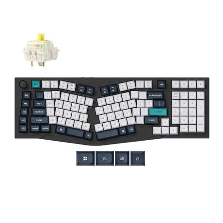 Keychron Q13 Max (Alice Layout) Teclado mecânico personalizado sem fio QMK