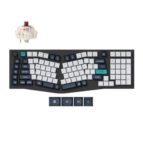 Keychron Q13 Max (Alice Layout) Teclado mecânico personalizado sem fio QMK