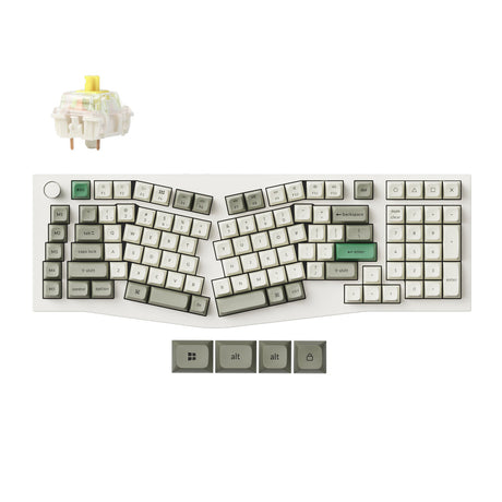 Keychron Q13 Max (Alice Layout) Teclado mecânico personalizado sem fio QMK