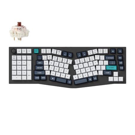 Keychron Q14 Max (Alice Layout) Teclado mecânico personalizado sem fio QMK