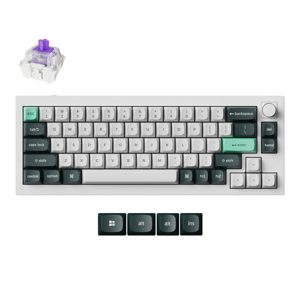 Keychron Q2 HE QMK Wireless Custom Keyboard (US ANSI Layout)