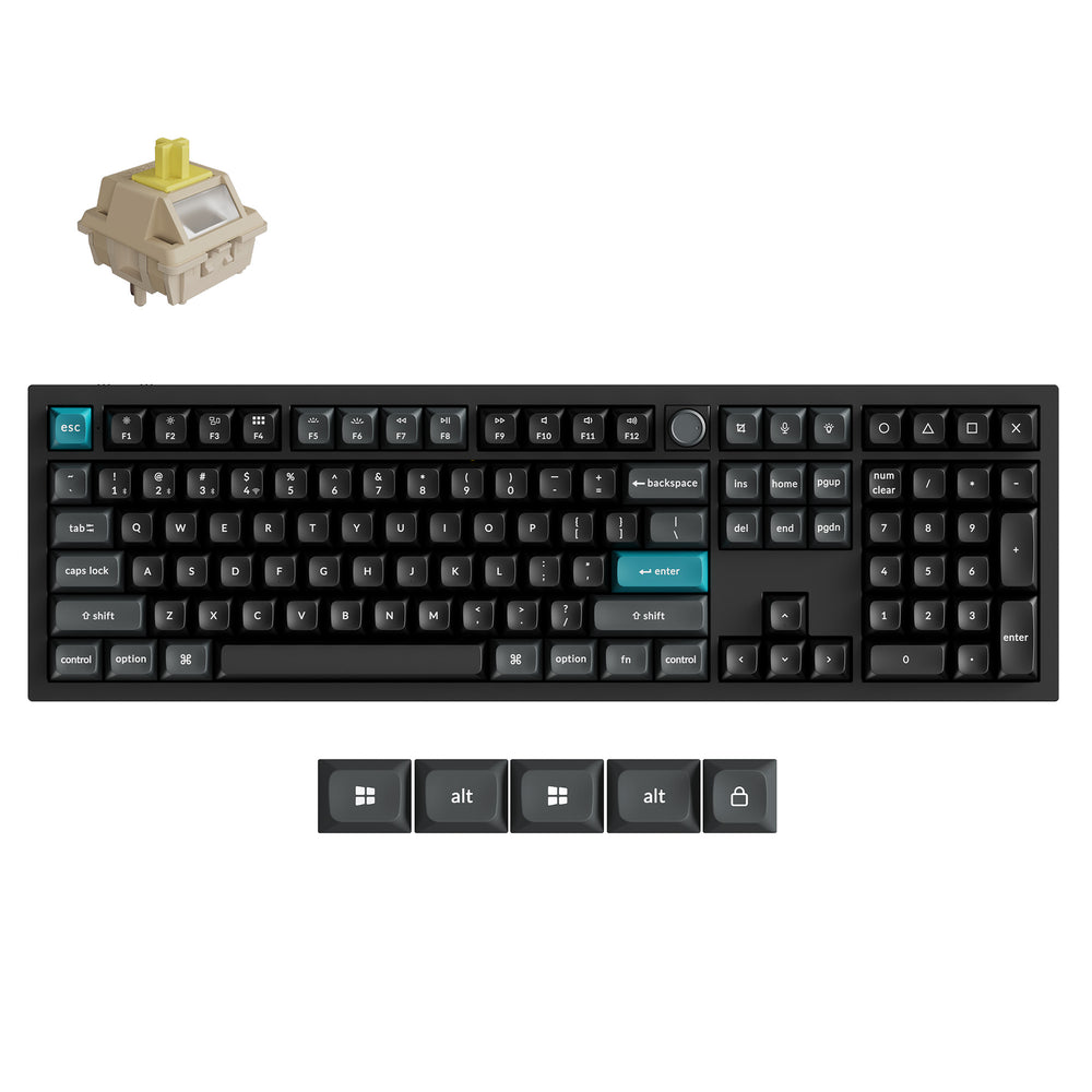 Keychron Q6 Ultra 8K Wireless Custom Mechanical Keyboard (US ANSI Layout)
