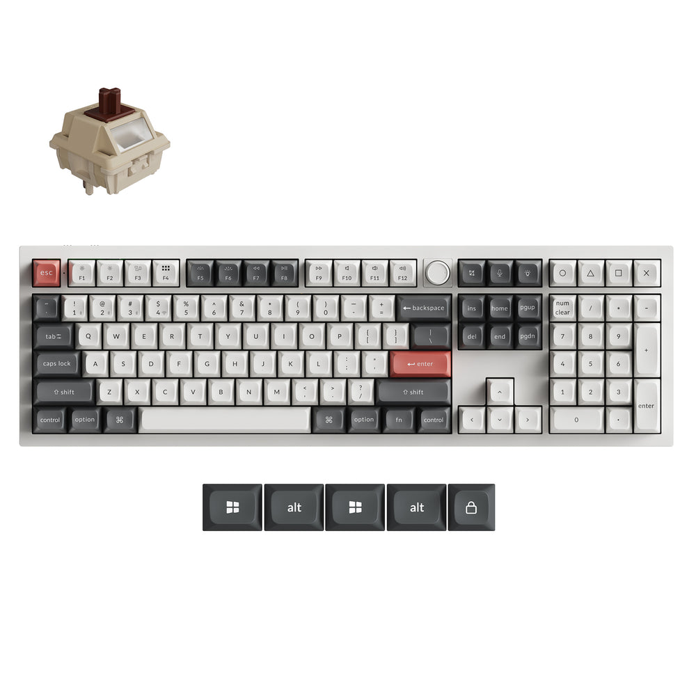 Keychron Q6 Ultra 8K Wireless Custom Mechanical Keyboard (US ANSI Layout)