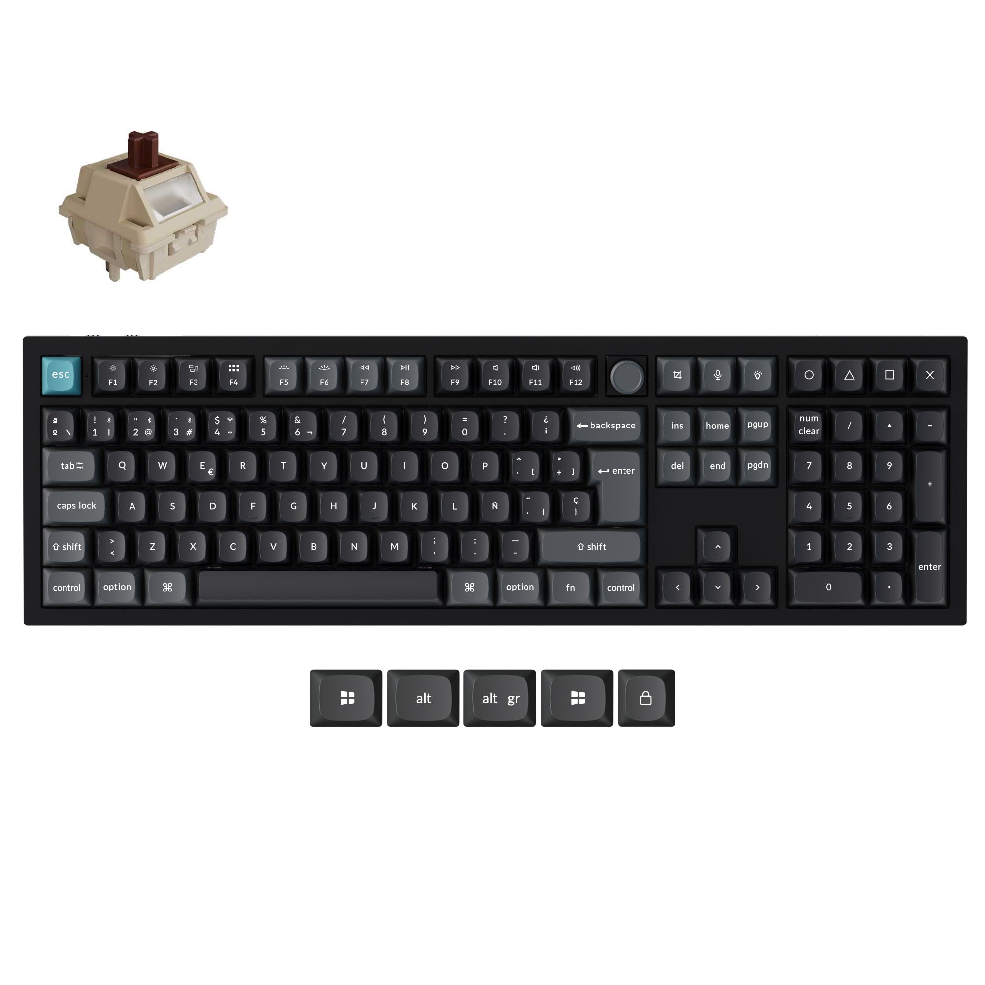 Keychron Q6 Ultra 8K Wireless Custom Mechanical Keyboard (ISO Layout)