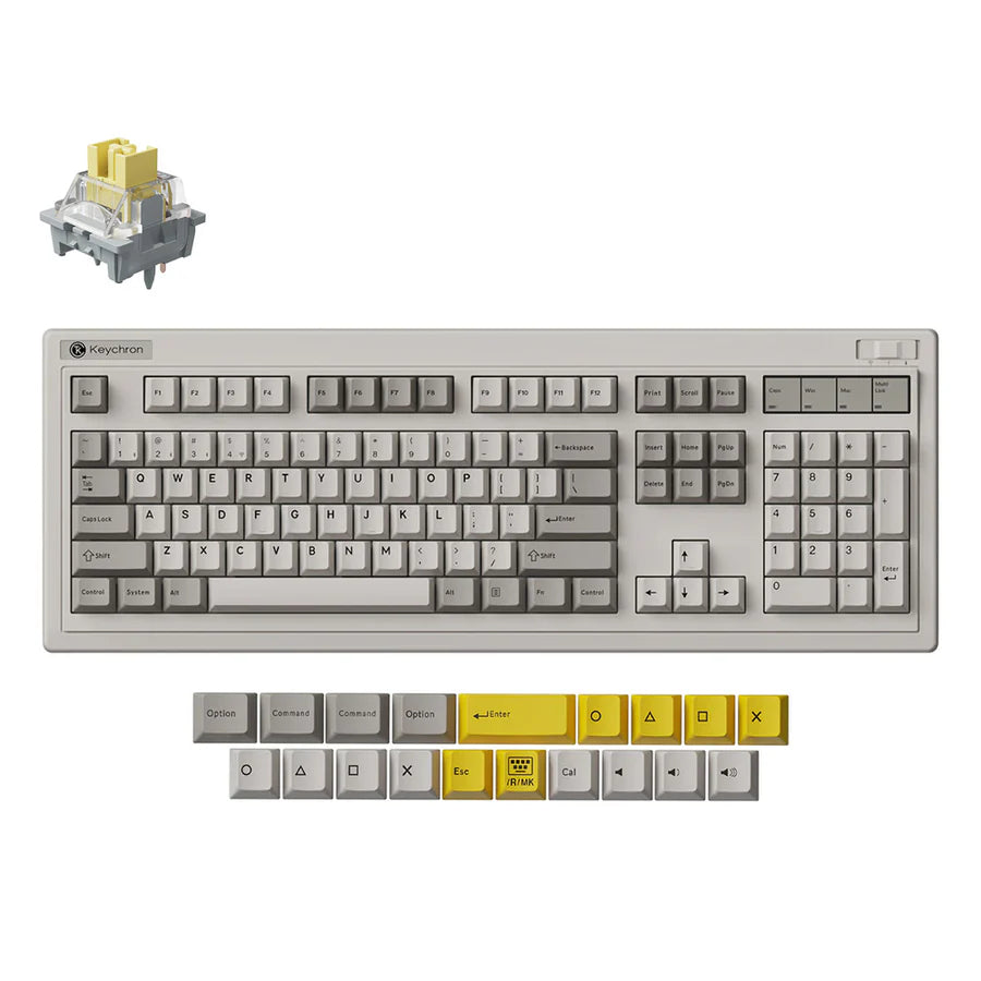 Keychron R6 QMK Wireless Mechanical Keyboard (US ANSI Layout)
