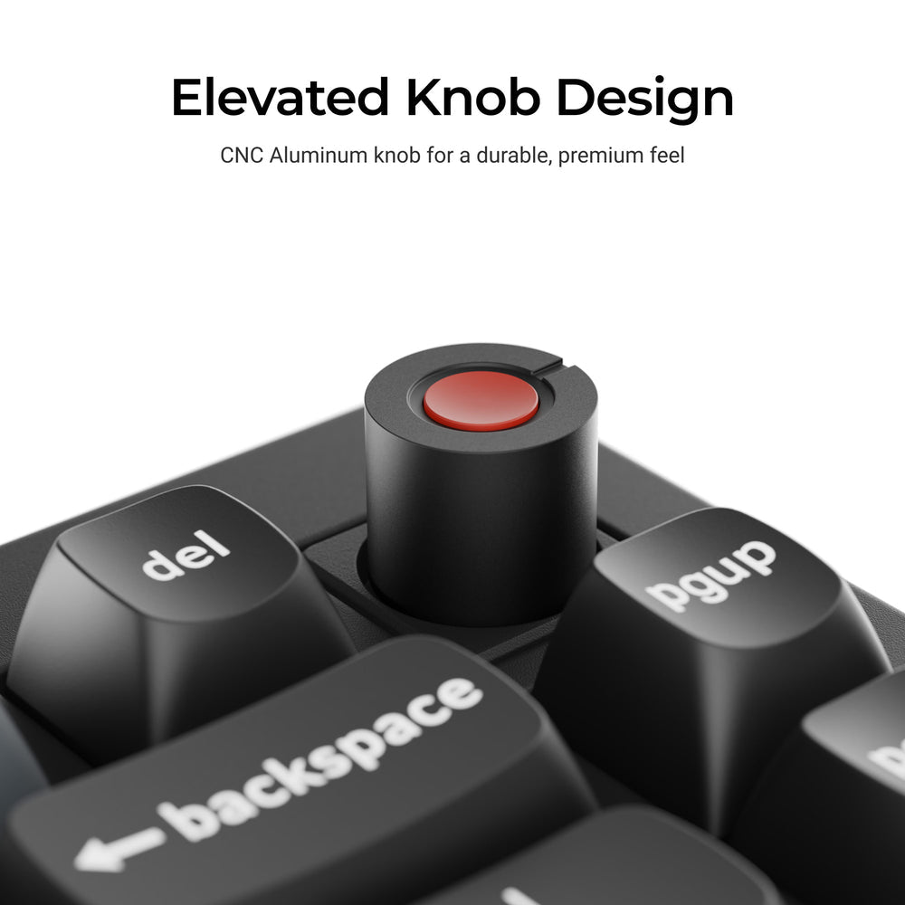 Keychron V1 8K QMK Wired Custom Mechanical Keyboard (US ANSI Layout)