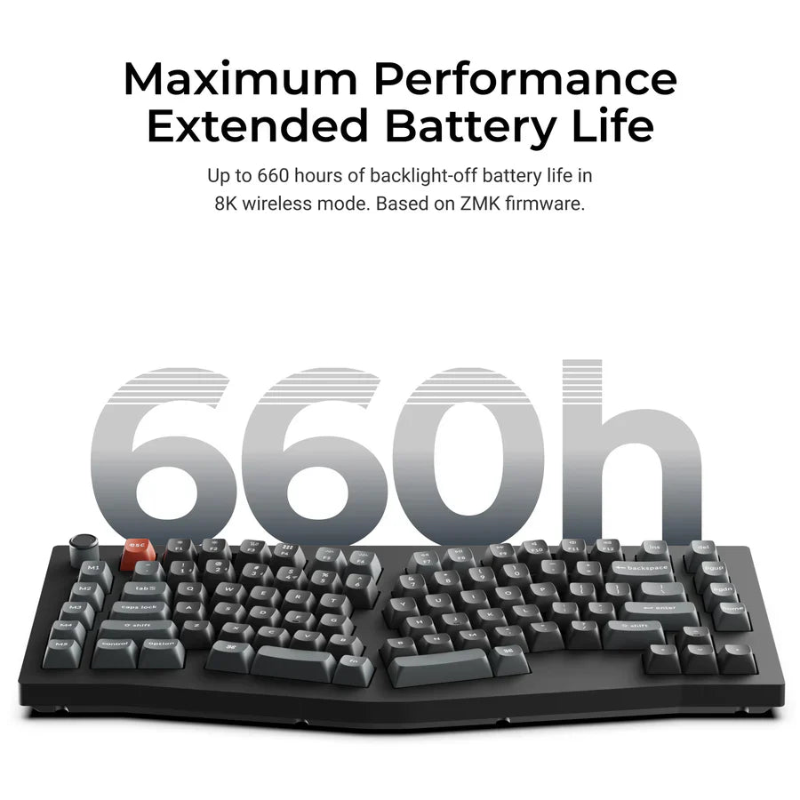 Keychron V10 Ultra 8K Wireless Custom Mechanical Keyboard(US ANSI Layout)