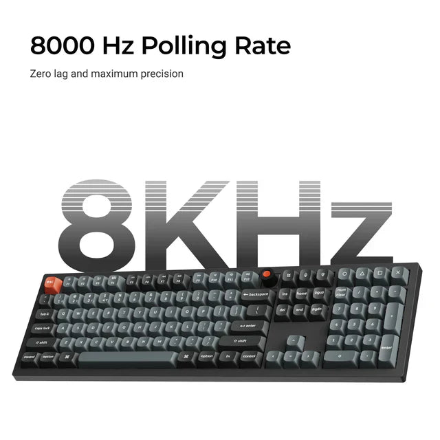 Keychron V6 8K QMK Wired Custom Mechanical Keyboard ISO Layout Collection