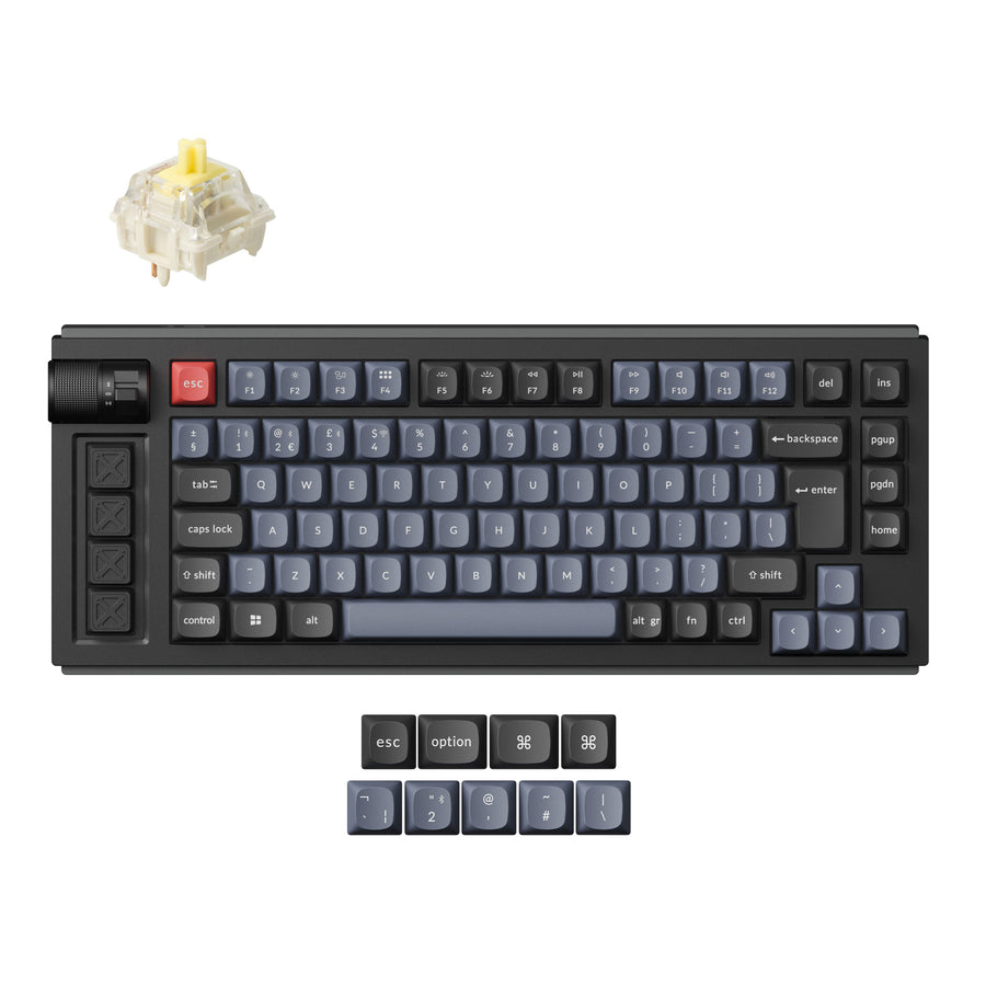 Coleção da disposição do ISO do teclado mecânico feito sob encomenda sem fio de Lemokey L1 QMK