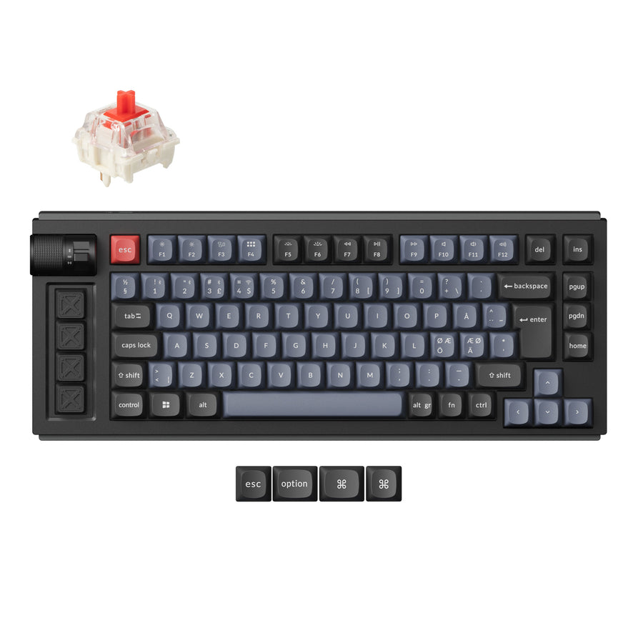 Coleção da disposição do ISO do teclado mecânico feito sob encomenda sem fio de Lemokey L1 QMK