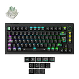 Teclado para jogos personalizado sem fio Lemokey L4 QMK (layout ANSI dos EUA)