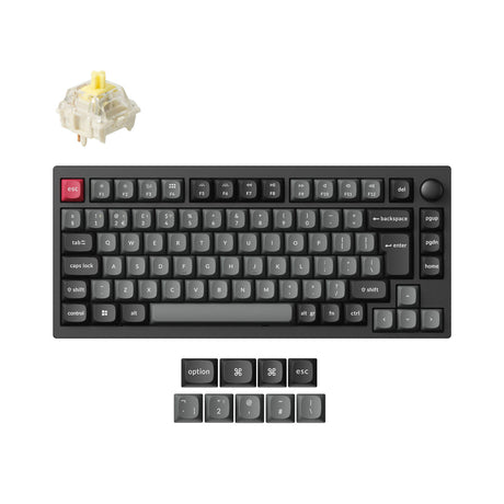 Coleção da disposição do ISO do teclado mecânico feito sob encomenda sem fio de Lemokey P1 QMK