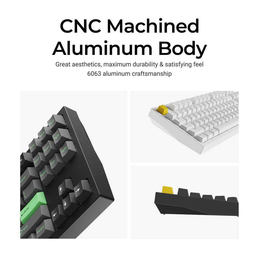 Lemokey P2 HE Interruptor Magnético Sem Fios Teclado Gaming Personalizado (Layout US ANSI)