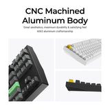 Lemokey P2 HE Interruptor Magnético Sem Fios Teclado Gaming Personalizado (Layout US ANSI)