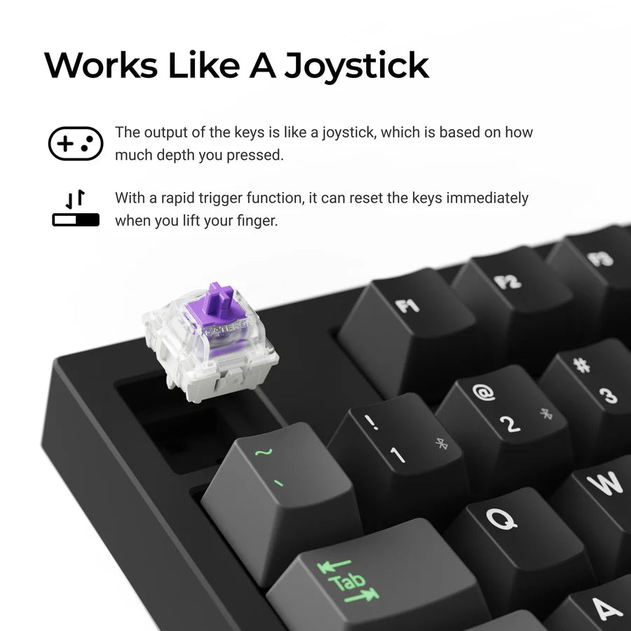 Lemokey P3 HE Wireless Magnetic Switch Custom Gaming Keyboard