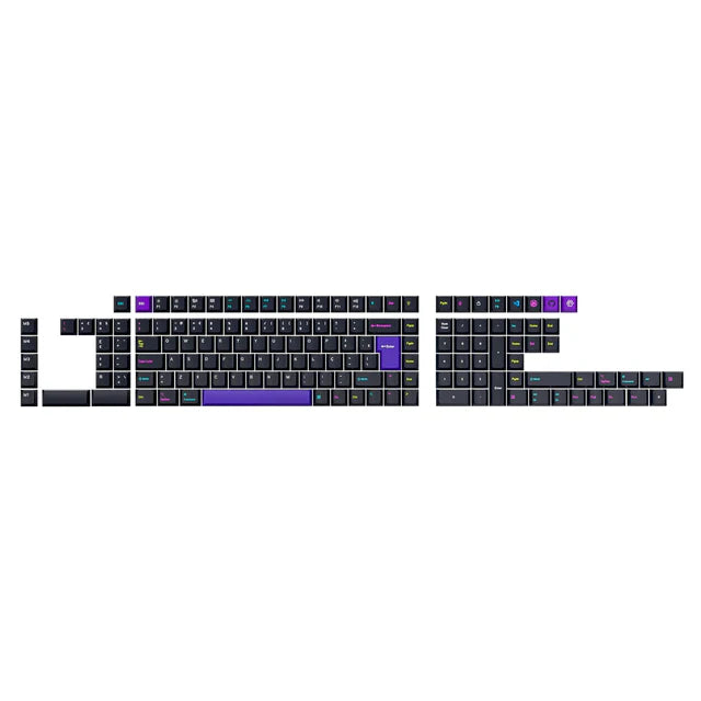 ISO Cherry Profile Dye-Sub PBT Full Set Keycap Set - Developer-2