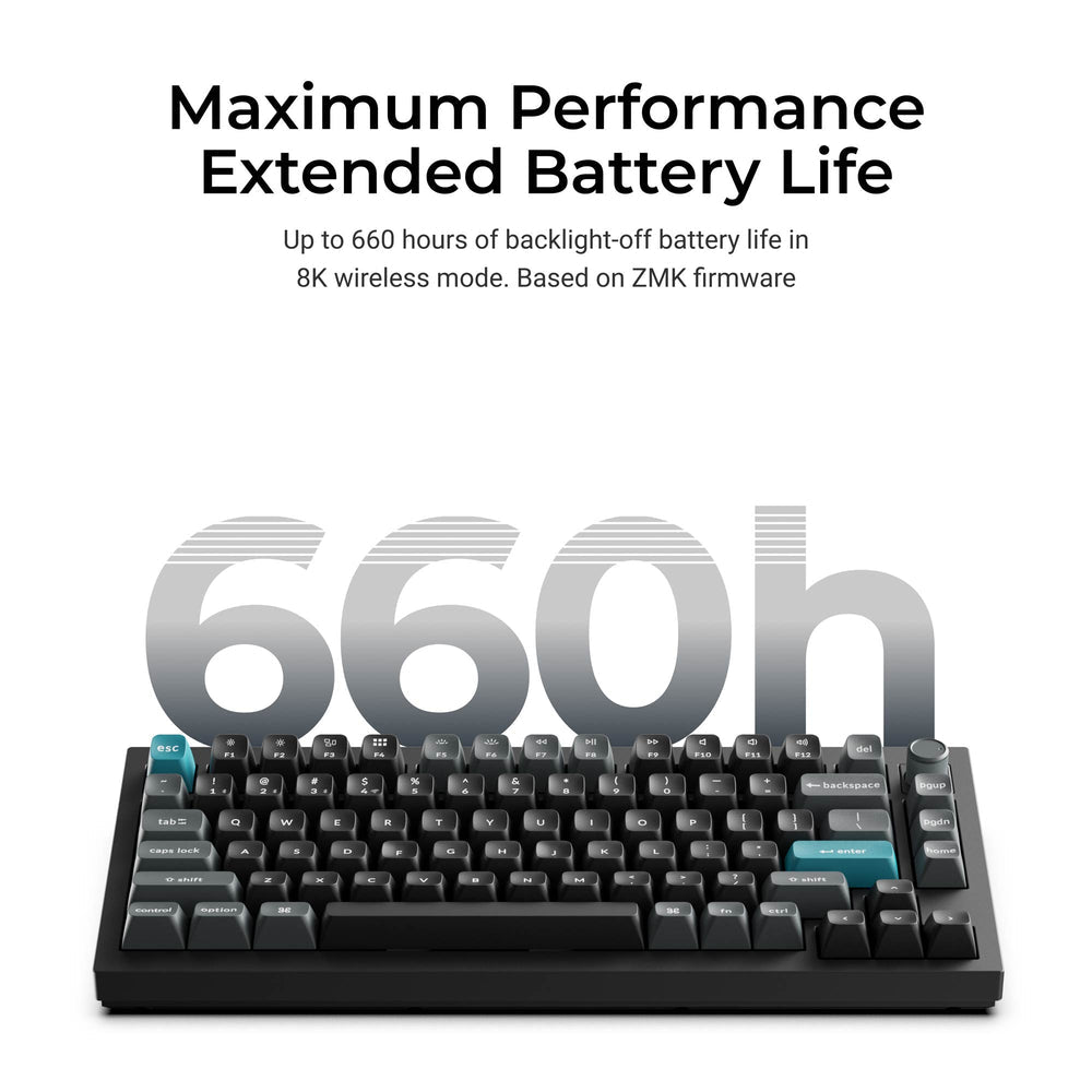 Keychron Q1 Ultra 8K Wireless Custom Mechanical Keyboard (US ANSI Layout)