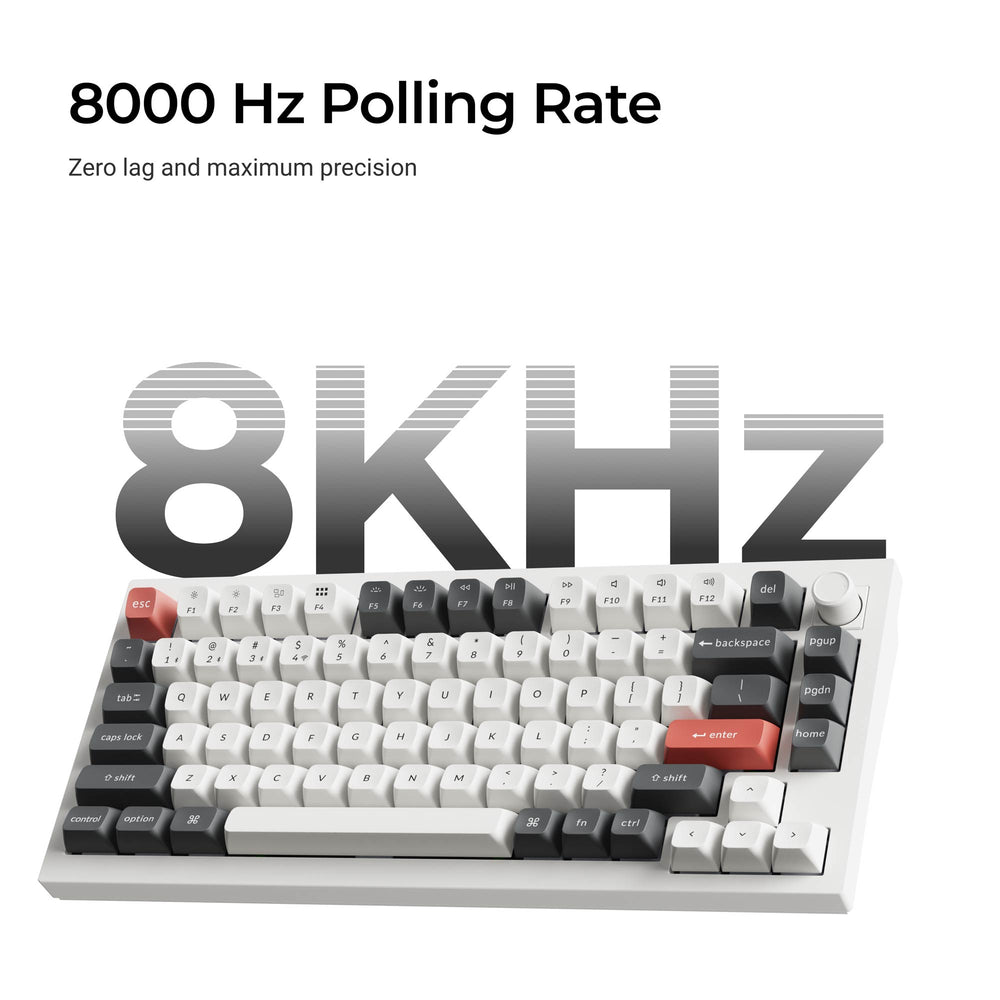 Keychron Q1 Ultra 8K Wireless Custom Mechanical Keyboard ISO Layout Collection