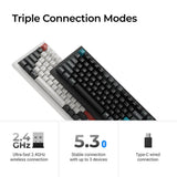 Keychron Q1 Ultra 8K Wireless Custom Mechanical Keyboard ISO Layout Collection