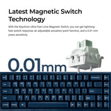 Keychron Q6 HE 8K Teclado com Interruptor Magnético
