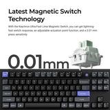 Teclado personalizado sem fio Keychron Q1 HE QMK