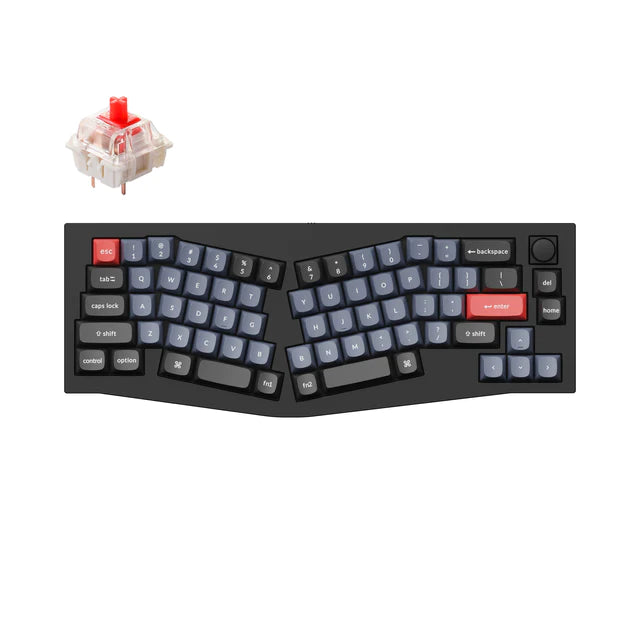 Keychron Q8 (Alice Layout) Teclado mecânico personalizado QMK