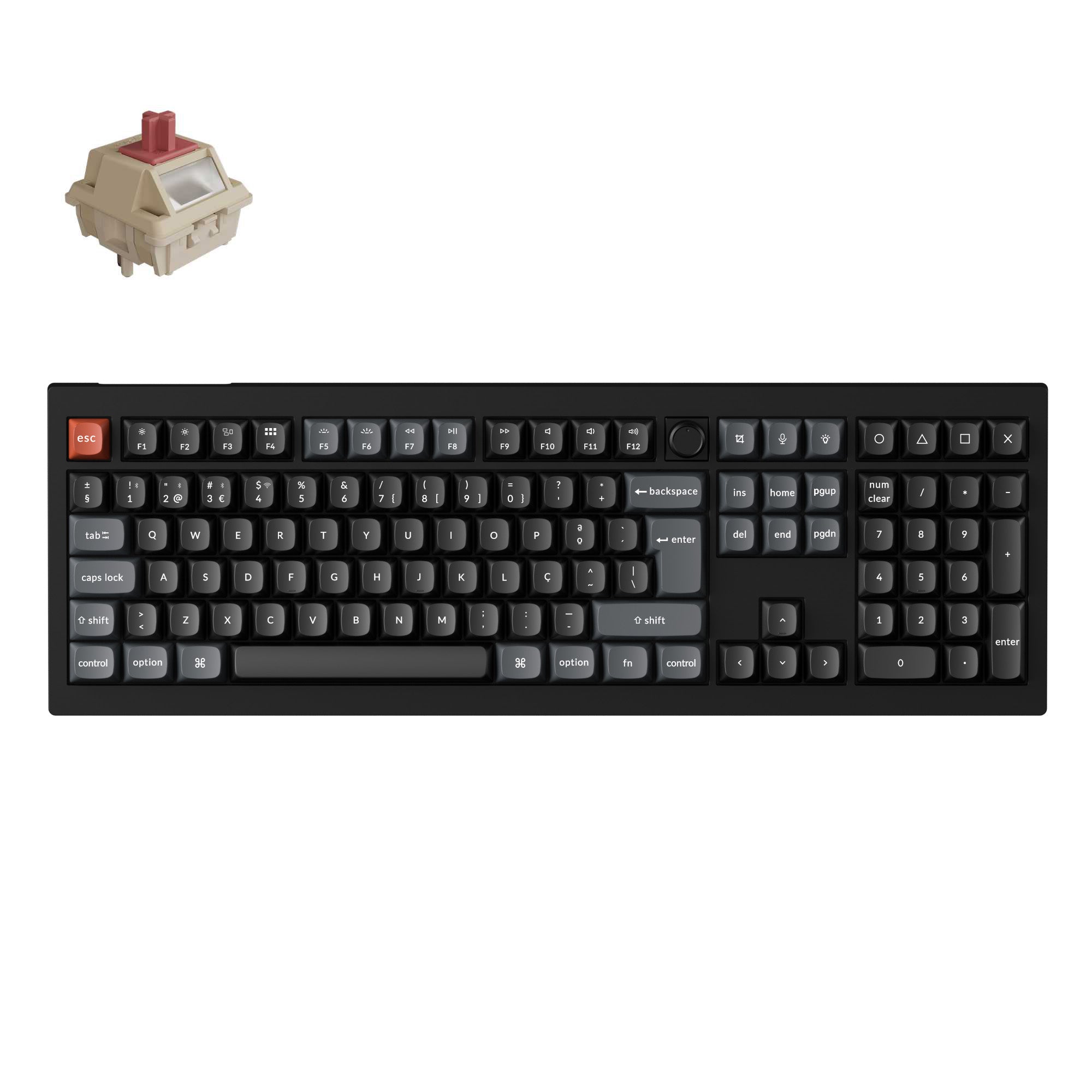 Keychron V6 Ultra 8K Wireless Custom Mechanical Keyboard ISO Layout Collection
