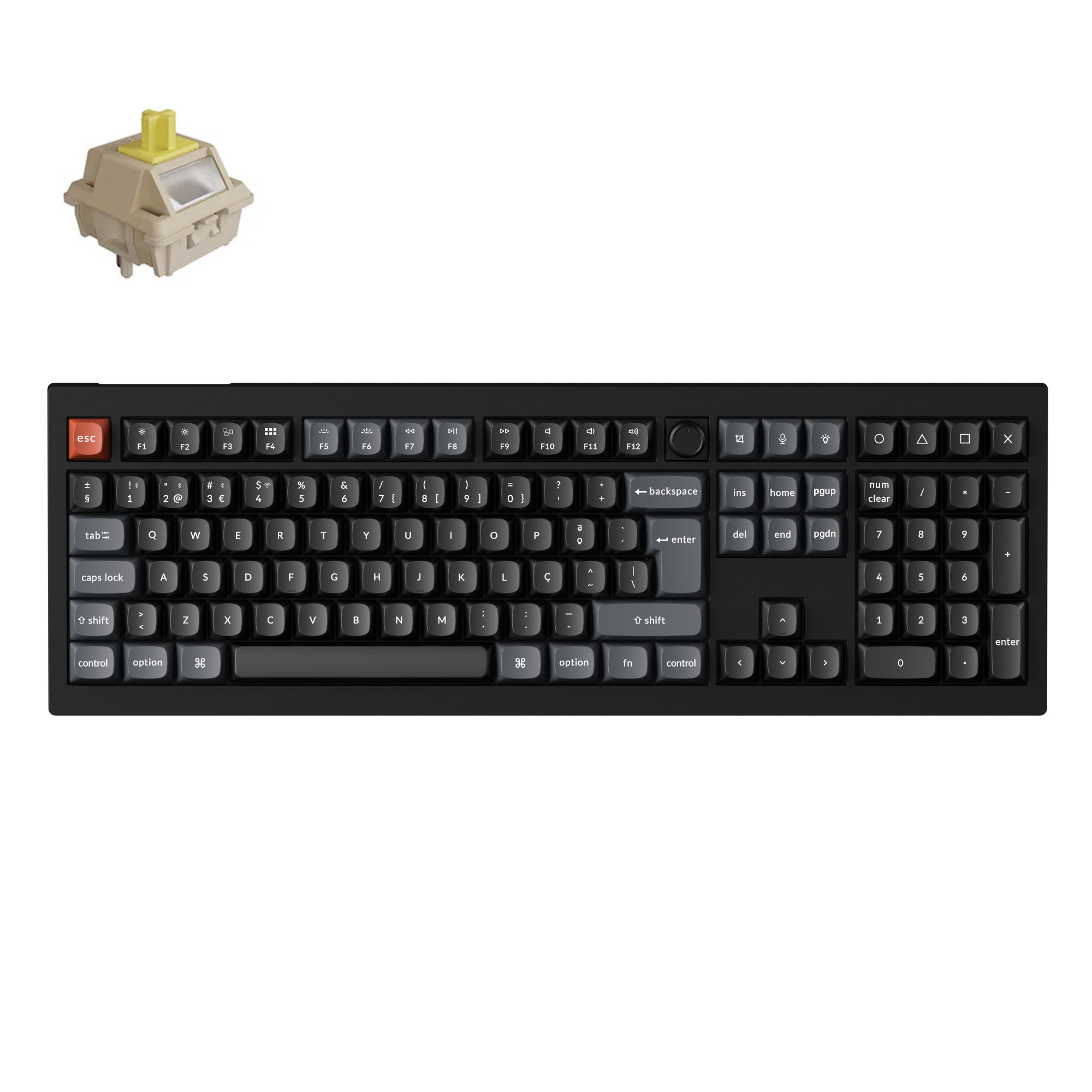 Keychron V6 Ultra 8K Wireless Custom Mechanical Keyboard ISO Layout Collection