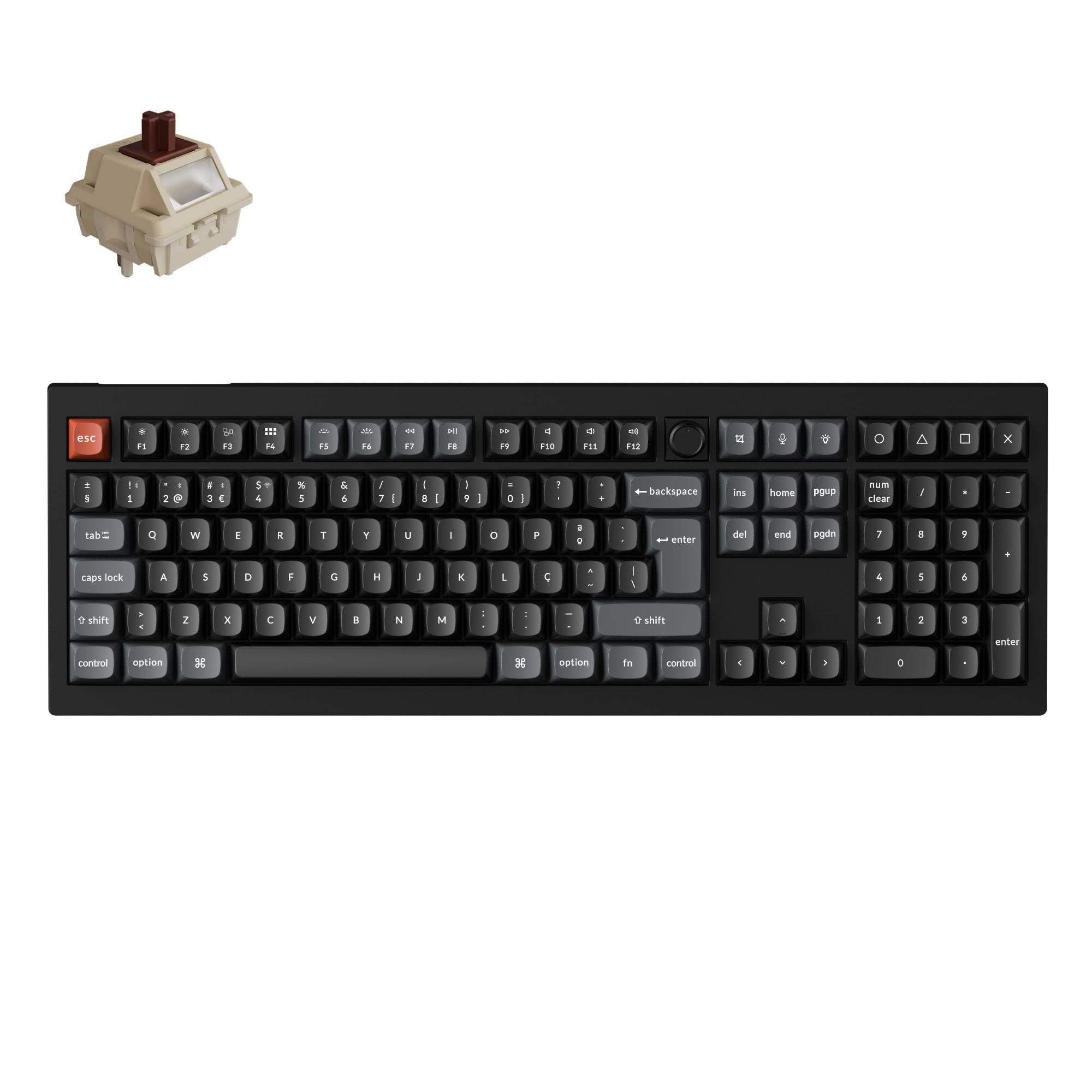 Keychron V6 Ultra 8K Wireless Custom Mechanical Keyboard ISO Layout Collection
