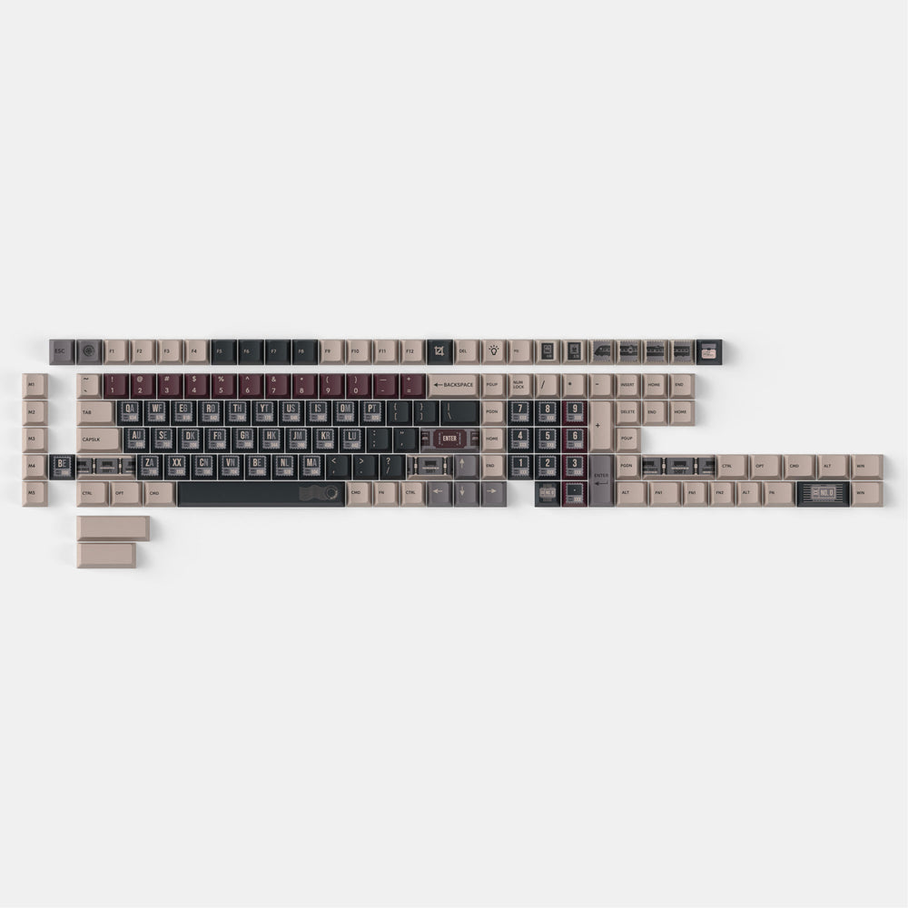 Vintage Stamp - Cherry Profile Dye-Sub PBT Full Keycap Set – Keychron ...
