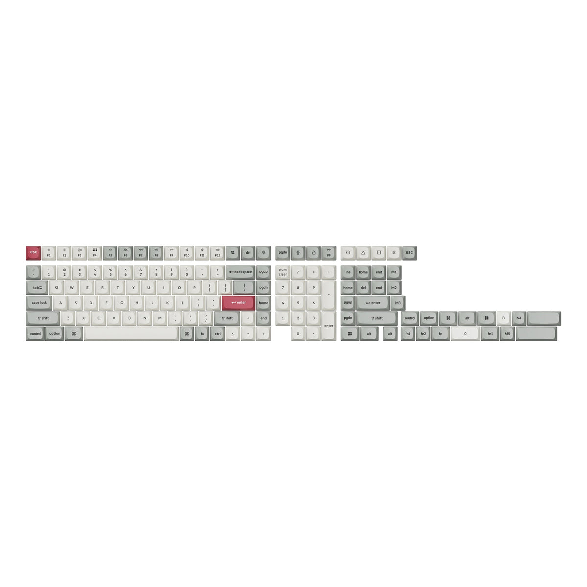 Double Shot PBT OSA Full Set Keycap Set – Keychron Portugal